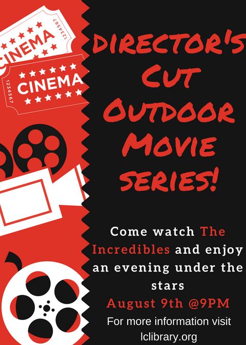 Red Cinema Things Movie Night Party Invitation