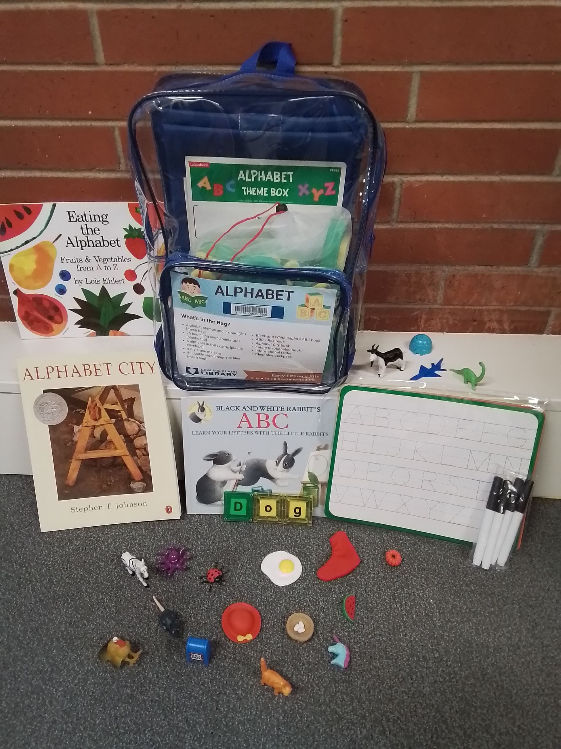 Alphabet Early Literacy Kit Contents
